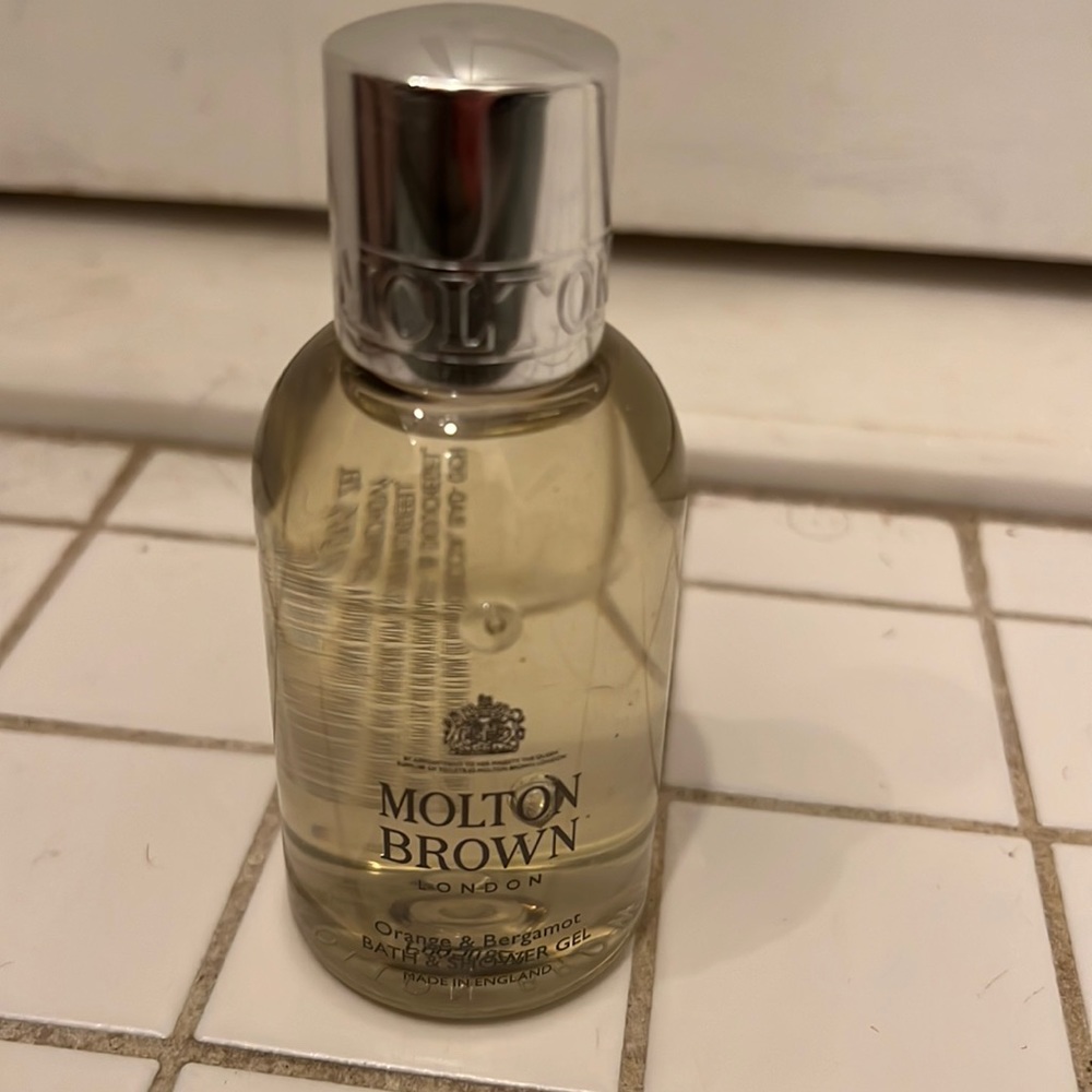 Molton Brown London Orange and Bergamot Bath and Shower Gel 3.3 oz